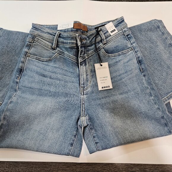 Judy Blue Jeans, High Waist, Retro Wide Size 7/28 - Picture 3 of 11